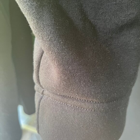 Z SUPPLY Soft Spun Black Hooded Cardigan Sweater SIZE M EXCELLENT - Picture 5 of 13